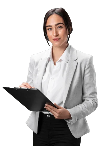portrait-female-lawyer-formal-suit-with-clipboard